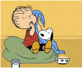 Linus and snoopy